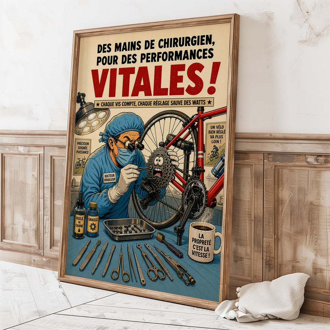 Comment mon cycliste préféré m’a inspiré une collection d’affiches humoristiques