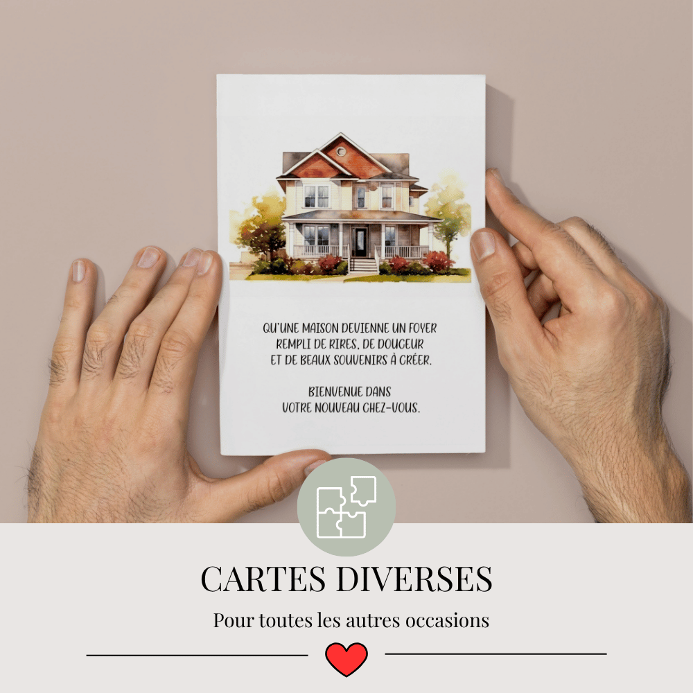 Cartes pour les grands moments de la vie
