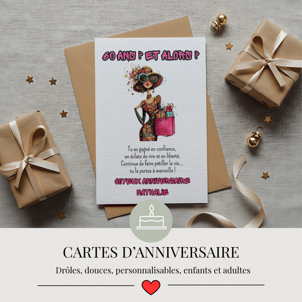 Cartes d'anniversaire