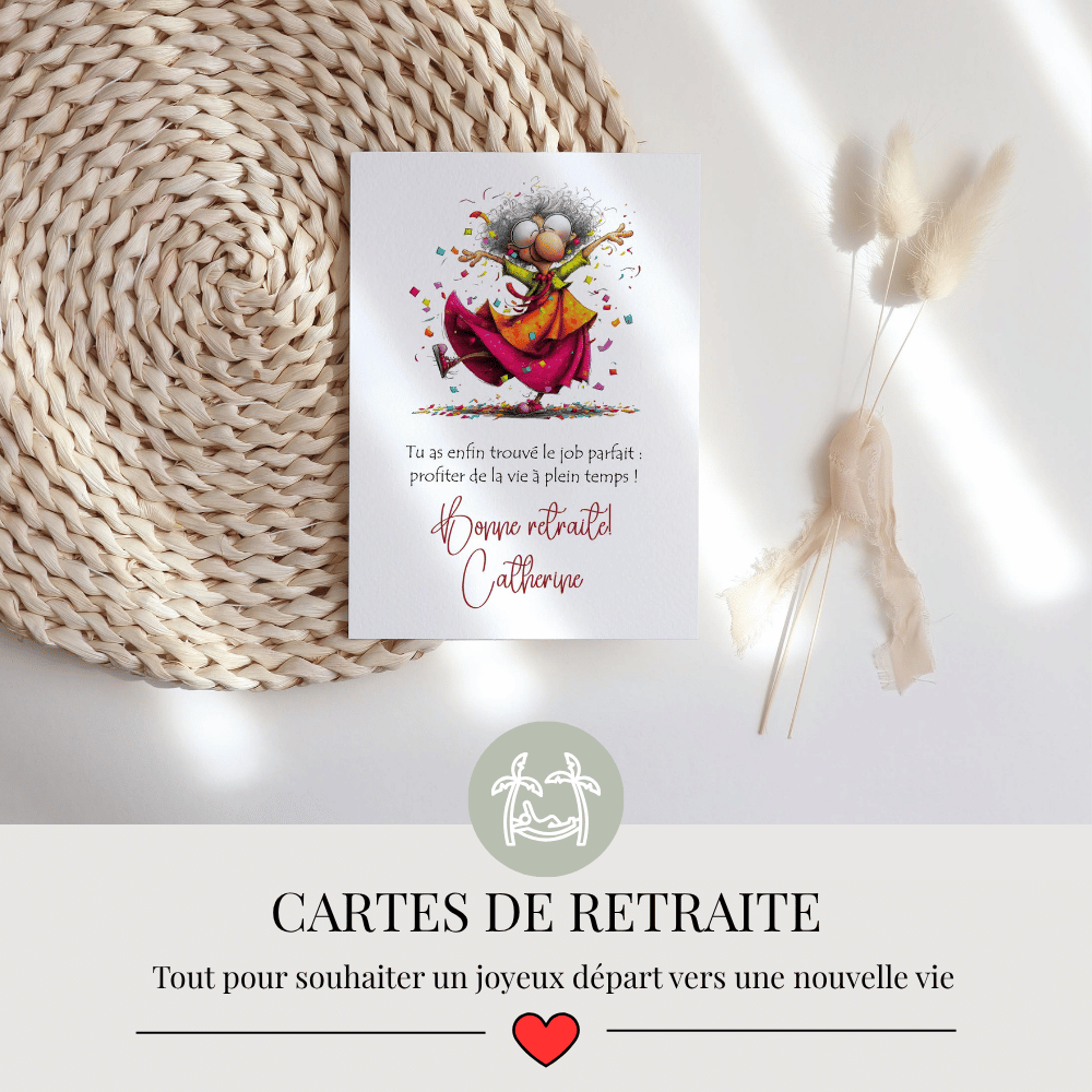 Cartes de départ à la retraite