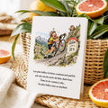 Carte humour cycliste – Col du Calvaire 22 % – Dépassement de soi