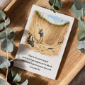 Carte humour golf – Golfeur dans un bunker avec panache