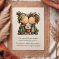 Carte message amour – Tendresse et moments précieux | Carte poétique et douce