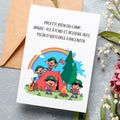 Carte camp vacances enfant – Message joyeux | Carte originale et tendre