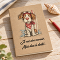 Petit carnet de notes A6 kraft – Je vais m’en souvenir…