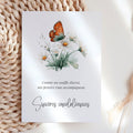 Carte condoléances mots doux – Carte soutien élégante