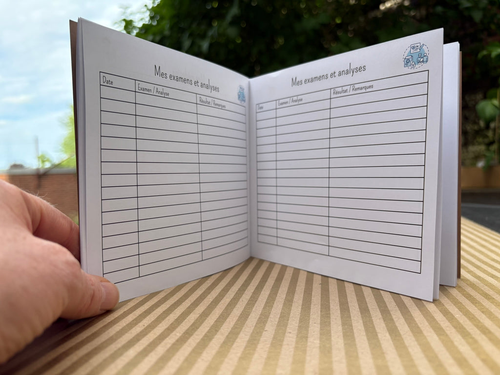 Agenda médical 2027 JolisMots – vue [détail/ouvert/couverture]